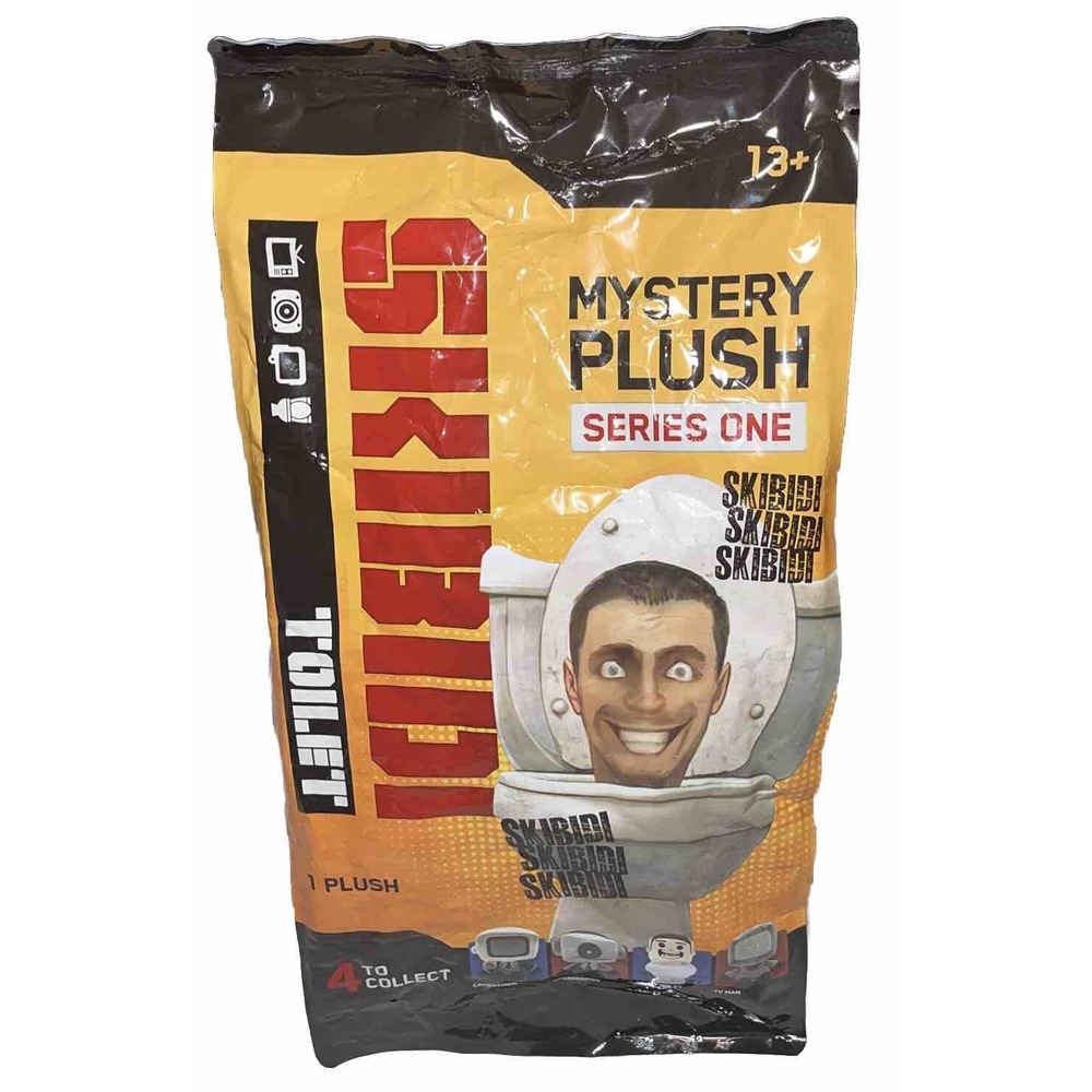 Skibidi Toilet Plush Mystery Bag Series One 11 Inch Plush New In Bag